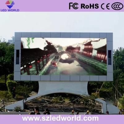 P20 Outdoor LED Screen Panel Display Factory on The Buliding