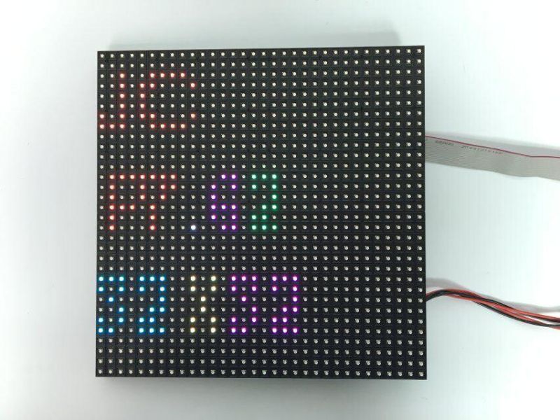 SMD Full Color Indoor Big LED Module P7.62 Indoor LED Panel Module 244mm*244mm LED Panel