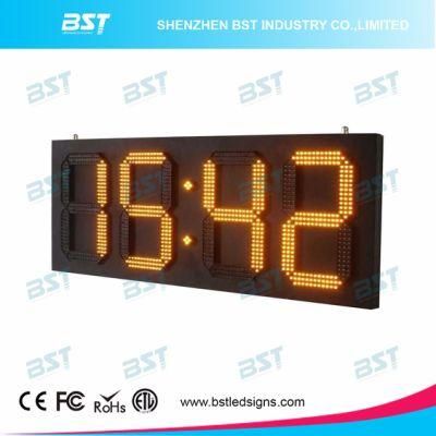 Yellow Color Outdoor Weatherproof up/Down Timer Clock LED Sign Display