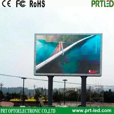 Energy-Saving LED Advertising Screen Outdoor P10 P16 DIP 346