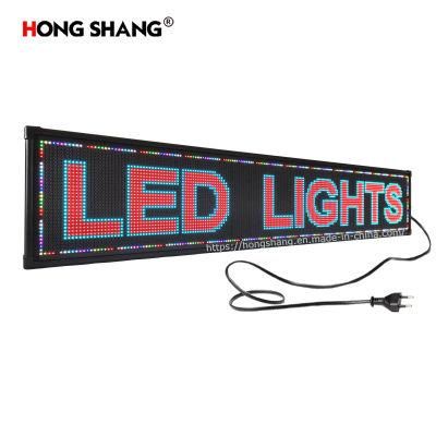 Multi-Functional Background Animated LED Advertising Board Indoor Full Color Screen