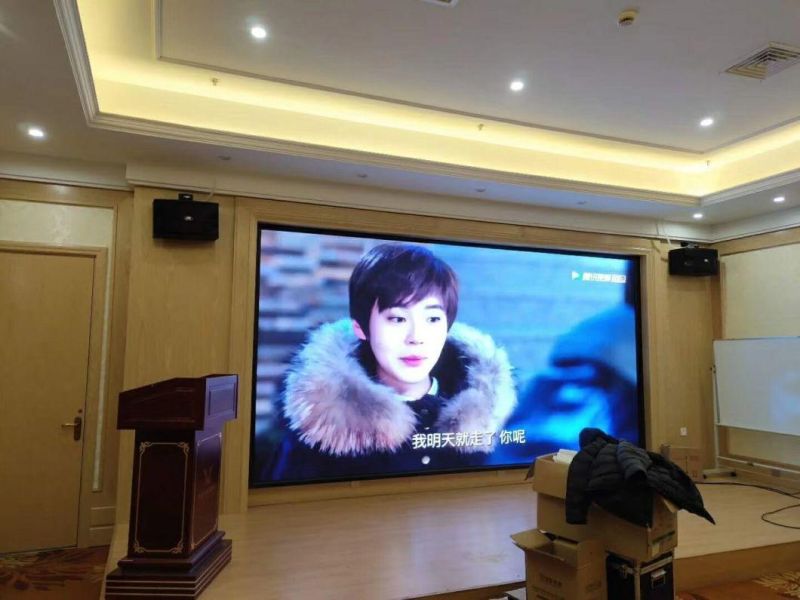 Light Weight P4 Indoor Full Color LED Wall