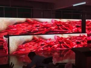 P3.91 Outdoor Full Color LED Segment Display Cabinet