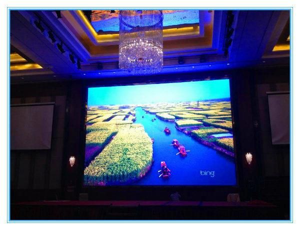 SMD 2727 P6 Indoor Full Color LED Display Panel for Commercial Advertisement