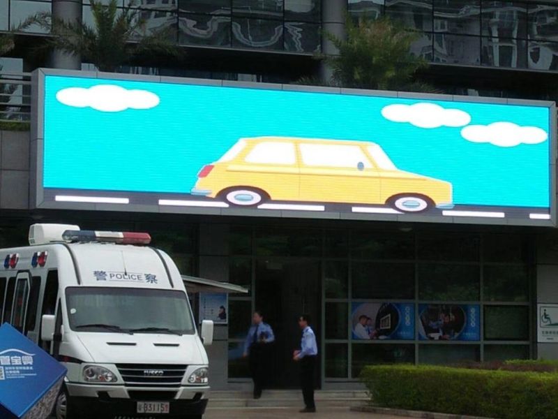 P10 P8 P5 Full Color Advertising Billboard Panel SMD Outdoor Flexible LED Display Screen