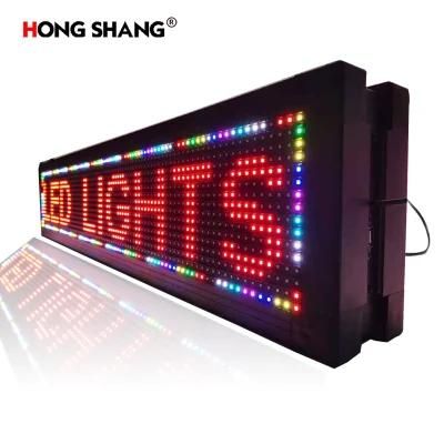 Outdoor Double-Sided Car LED Screen P10 Full Color Scrolling Display Sexy Movie Information Panel