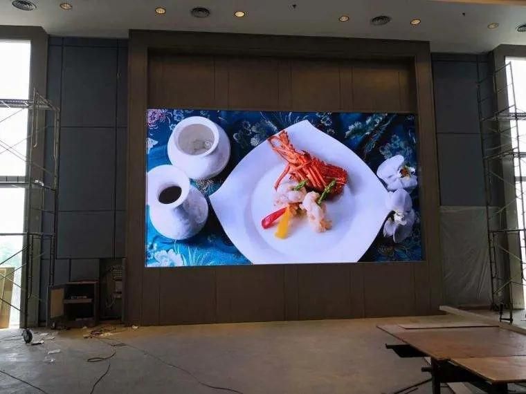 Indoor P2 Advertising LED Billboard Display Screen Full Color HD Sign Board