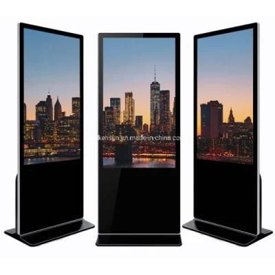 43-65 Inch Digital Signage Touch LCD Advertising Display Panel High Brightness Media Player