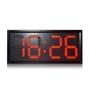 Good Quality Red Digit Large LED Digital Clock 10 Inch Outdoor Digit LED Display