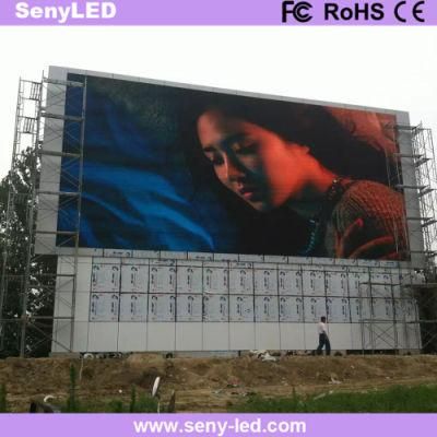 Large Outdoor Digital Sign Board Super Bright P6 LED Display Billboard