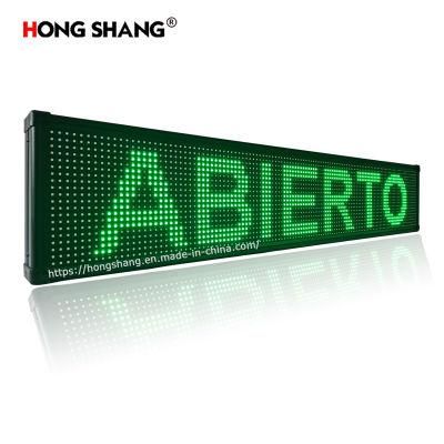 Outdoor Advertising Screen Module Small Green Information Board Price
