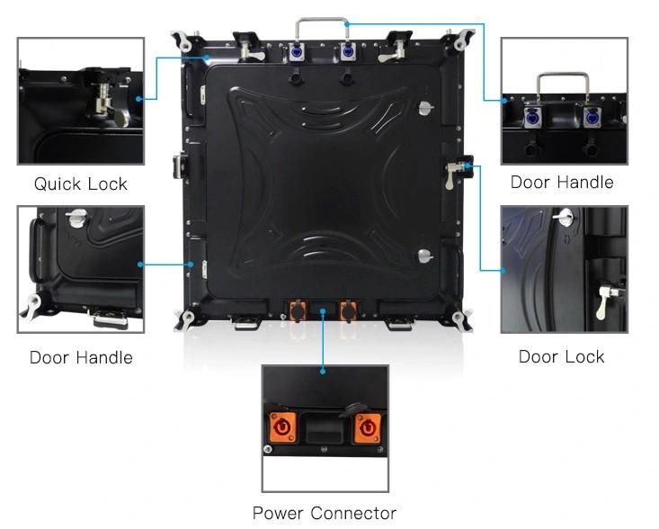 P3.91 High Precision Indoor Rental LED Display Screen