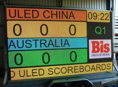 P10 Outdoor High Brightness Full Color Video Scoreboard