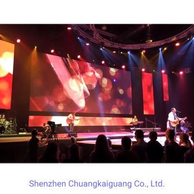 P2.6 P2.97 P3.91mm HD Indoor Rental Advertising LED Display Panel for Product Launch