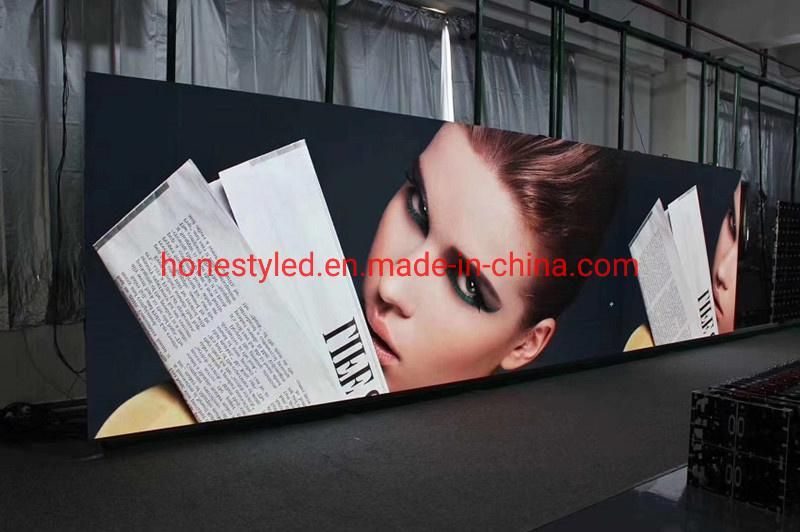 Factory Price Die-Casting Aluminum LED Billboard RGB Outdoor P4 LED Display Screen Rental Waterproof LED Panel Advertising LED Video Wall