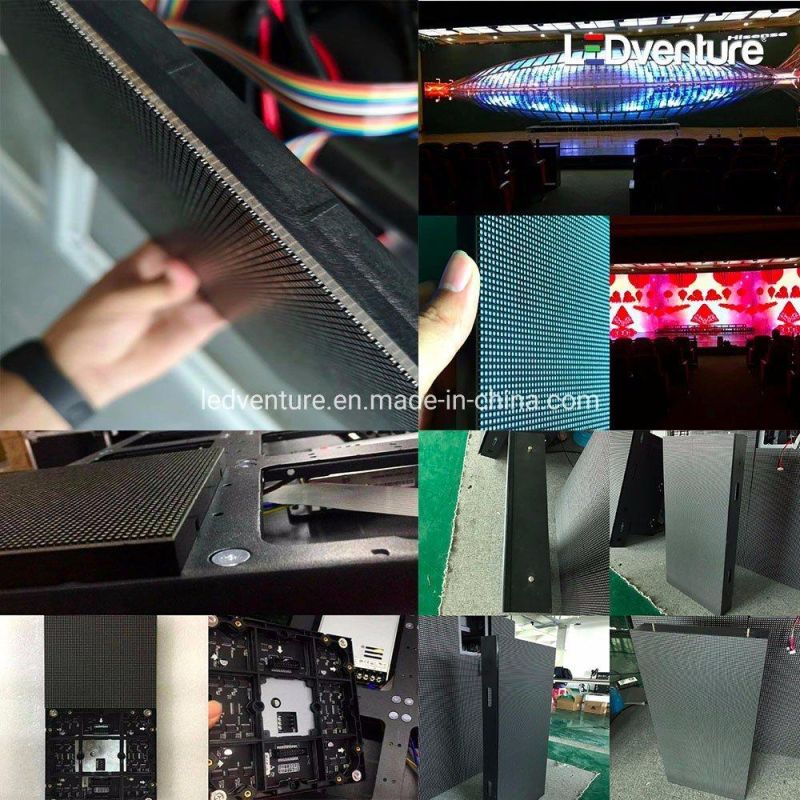 Full Color Front Service High Quality P7.62 LED Display for Advertising
