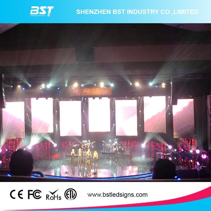 High Contrast P4.8 Full Color Indoor Rental LED Display Screen