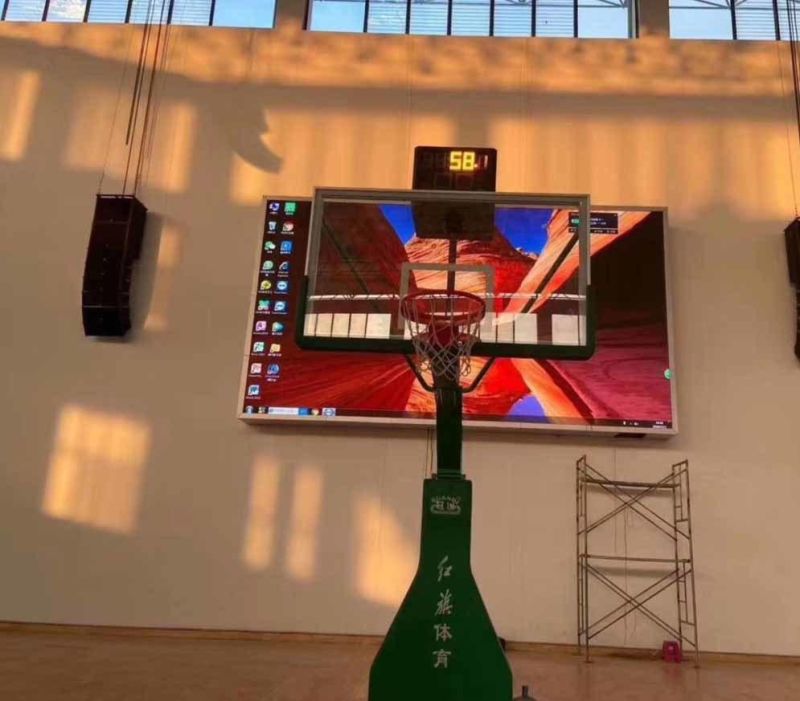 P5 Indoor Video Advertising Screen LED Billboards for Basketball Court