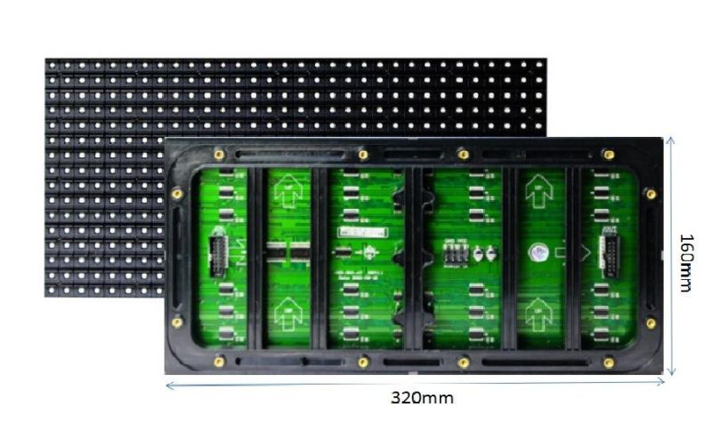 Shenzhen Professional LED Factory Outdoor P10 LED Module (SMD3535, normal brightness)