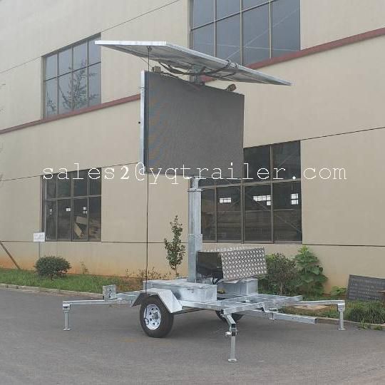 Hot Sale! Solar Panels Advertising Mobile Trailer