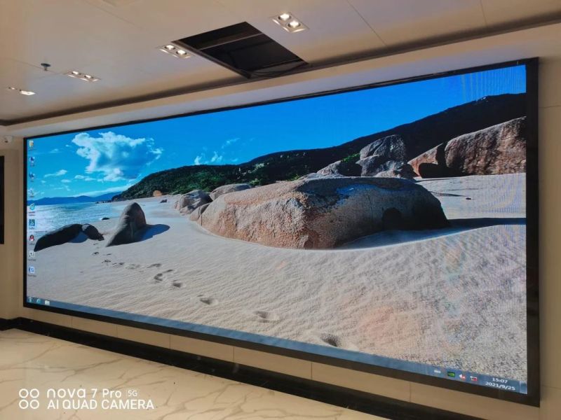 P2.976-6.25 Indoor Full Color Glass Transparent LED Display Screens