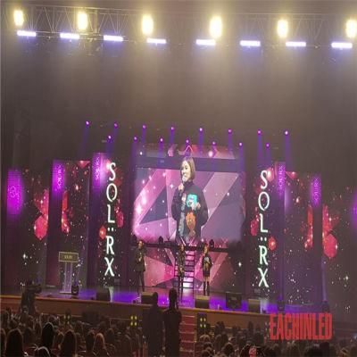 Big Stage Performance LED Mesh Display Full Color LED Curtain Stage