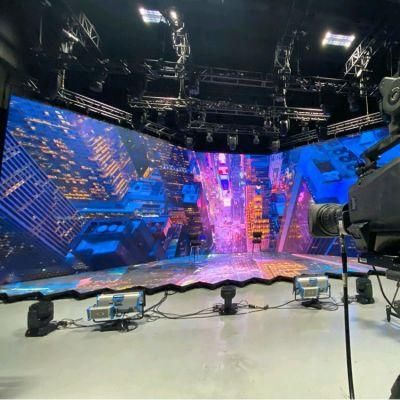 Stage LED Video Background Wall for Concert Wedding Stage Decoration Indoor Rental Large P2.6 P2.976 P3.91 LED Screen Display