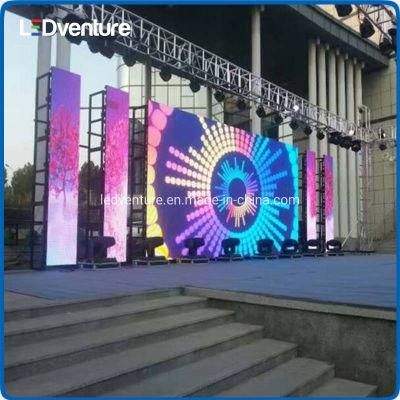 Full Color P3.91 Outdoor Rental Screen LED Display Panel for Stage