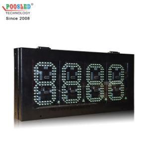 New Design Wateroroof PCB Digit Number 888.8 LED Gas Price Sign for Gas Station
