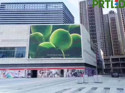 Full Color Outdoor LED Advertising Screen with High Brightness (P10, P8)