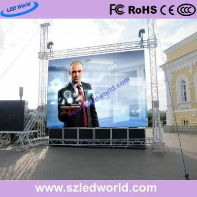 P6 Outdoor Fixed Full Color LED Advertising Screen Board Display