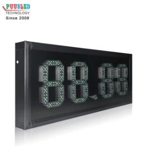 8888 Remote Control 7segment Digital LED Gas Price Signs for Petrol Station