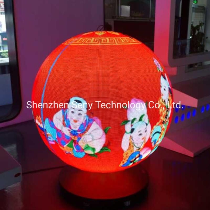 Shape Customized Irregular Round LED Video Display Screen Factory