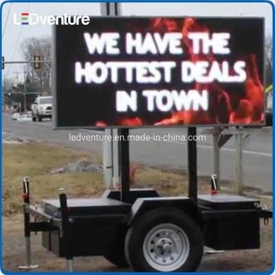 Double Sided Car Roof Sign Taxi Top LED Display for Rental Advertising