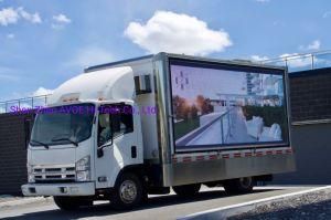 Commercial Truck Trailer Mobile Advertising Screen Outdoor LED Display