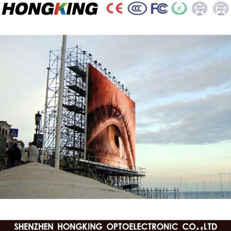 Outdoor P10 Full Color Pantalla LED Large Display Screen Signage for Advertising