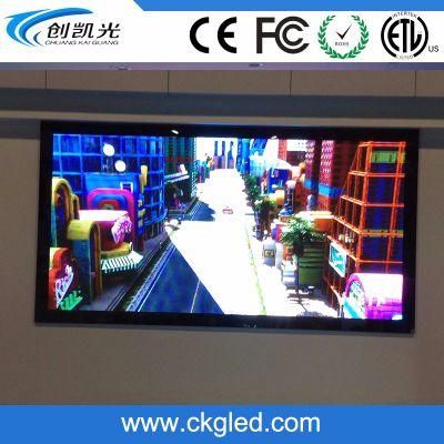 Indoor High Contrast Wall Mounted P7.62mm LED Video Wall Display