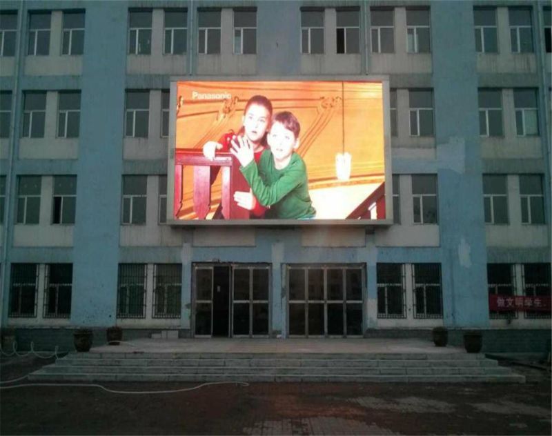 P10 SMD3535 Outdoor Advertising Full Color LED Video Wall
