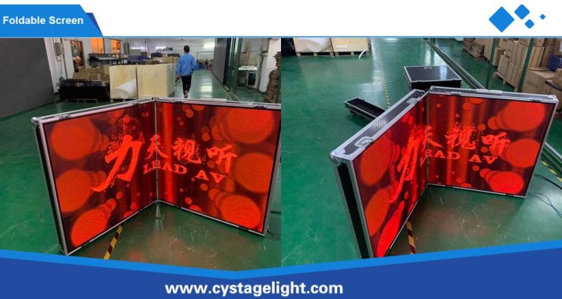 P3.91 Flight Case Portable Folding LED Screen