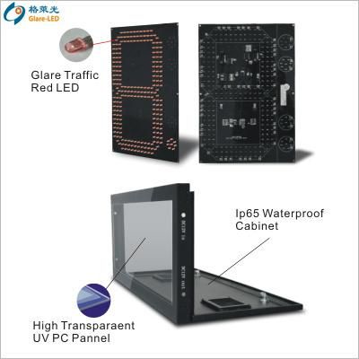 Big Sale Us Regular 16inch 8889/10 Gas Station LED Price Changers Sign 7 Segment LED Display Screen Panel for Outdoor Glare-LED