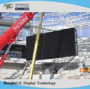 High Resolution Outdoor Full Color P6 LED Display Screen for Fixed Installation or Rental