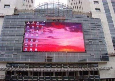 Video 300W / M&sup2; Fws Outdoor Advertising Wall LED Display