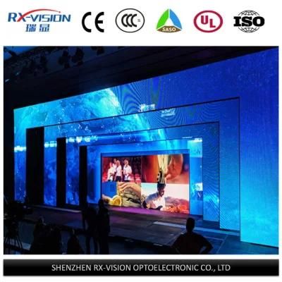 P3.91 Indoor Full Color Advertising Board LED Display with Flightcase