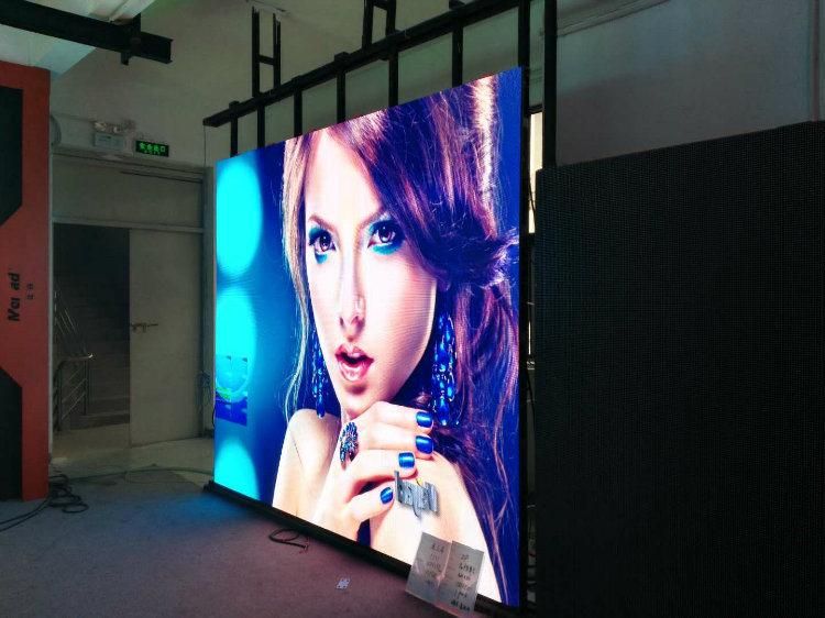 P4 Die Casting Aluminum Cabinet 512X512mm Rental Hanging LED Panel