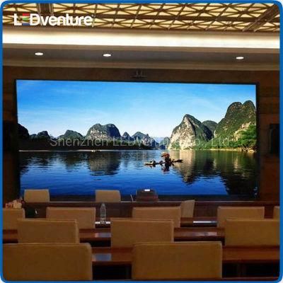 Full Color P3 Indoor Advertising Display Screen LED Video Wall