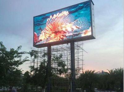 Fws Full Color Freight Cabinet Case Scrolling Sign Outdoor LED Screen