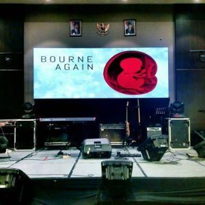 Elongated P5mm Indoor LED Display Screen for Advertising Case