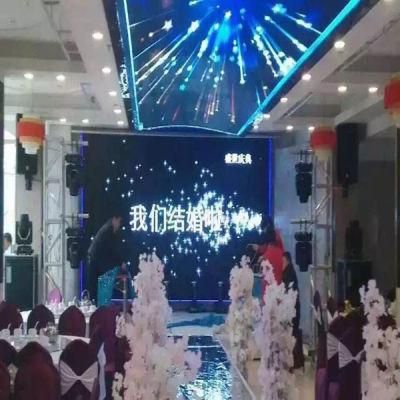 High Definition Superthin P10 LED Strip Display Screen for Stage