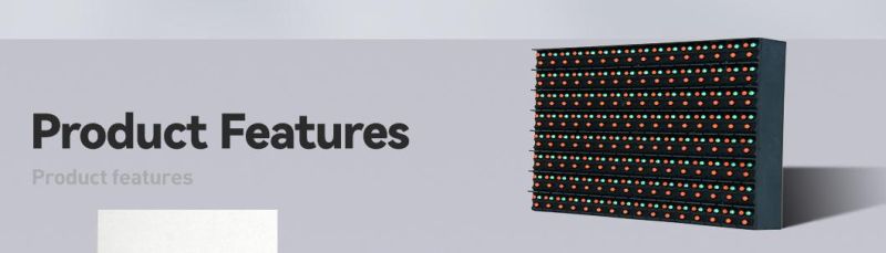 P16 Dual Color Outdoor LED Videos Screen LED Panel Module