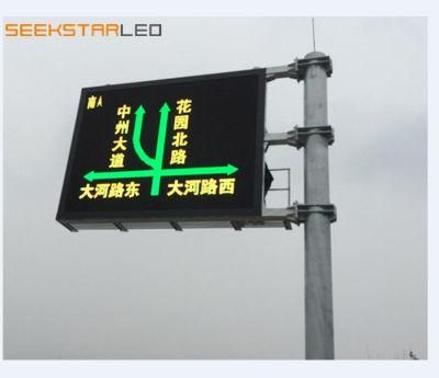 Vms P25 LED Display of Variable Message Sign Digital Signage Outdoor Highway Tunnel Airport